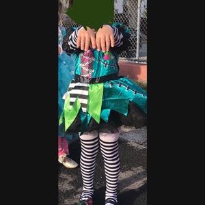 Girls Frankenstein costume